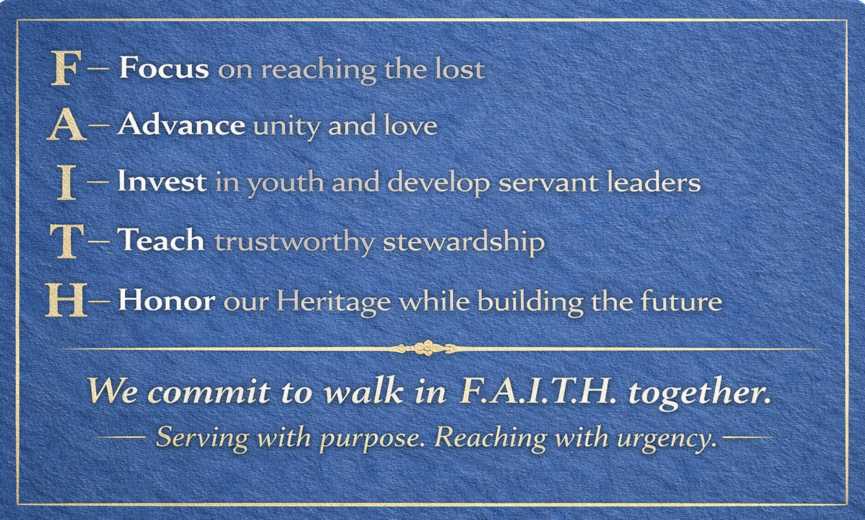 F.A.I.T.H. acronym artwork