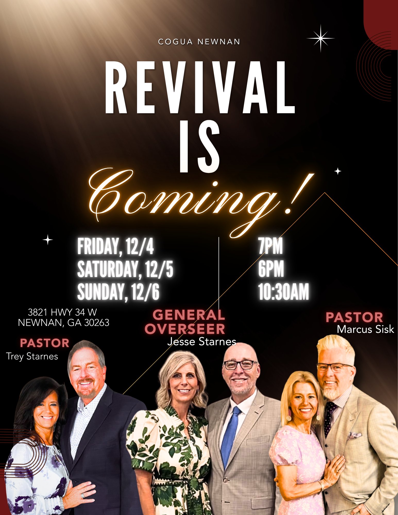 Revival: Jesse Starnes, Trey Starnes, and Marcus Sisk